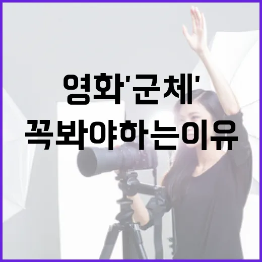 영화 '군체' 후기: 이 영화를 꼭 봐야 하는 이유 - 요약