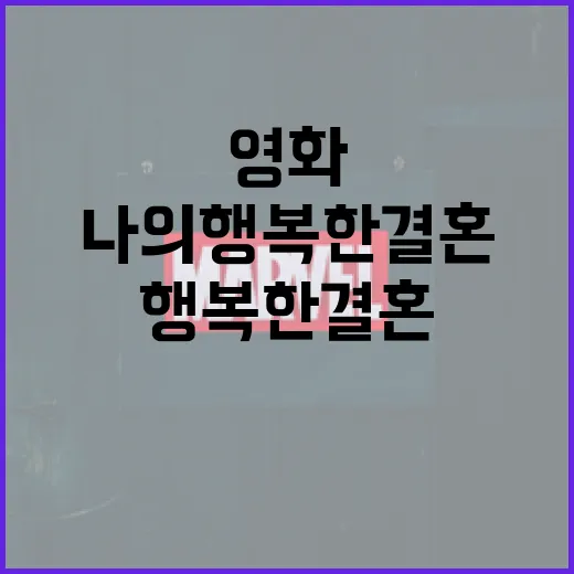 영화 '나의 행복한 결혼'에 대해 알아야 할 모든 것 - 요약