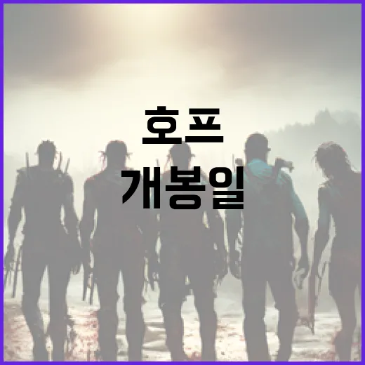 호프 개봉일을 기다리는 당신을 위한 꿀팁 - 요약