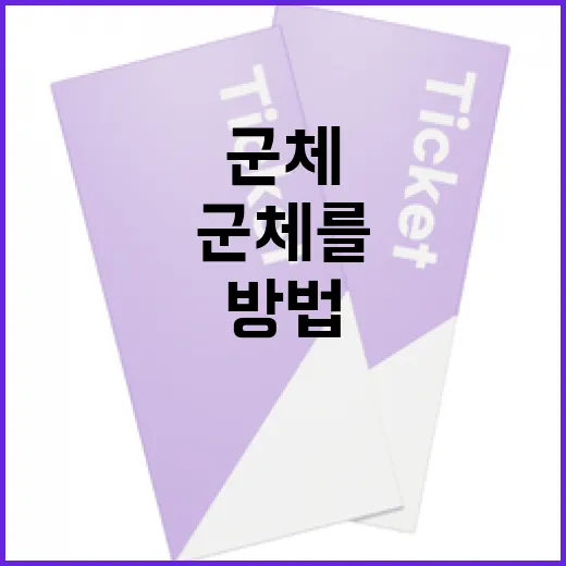 군체를 이해하고 활용하는 방법 - 요약