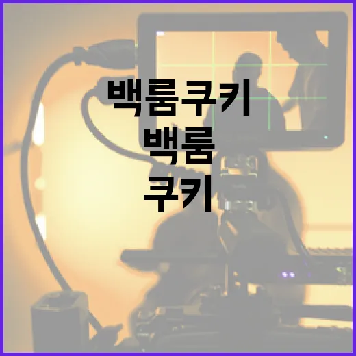 백룸 쿠키를 더 맛있게 즐기는 방법 - 요약