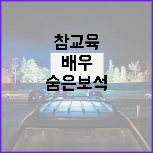 참교육의 숨은 보석들, 조연 배우들의 매력 - 요약