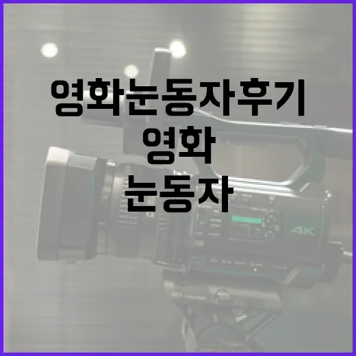영화 눈동자 후기, 시선을 따라가다 보니 감정의 바닥이 보였다 - 요약