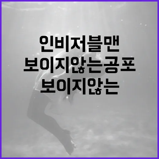 인비저블맨을 다시 봤더니 보이지 않는 공포보다 더 무서운 게 있었다 - 요약