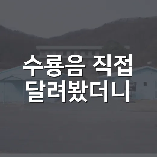 수룡음 직접 달려봤더니, 라운희 무협을 기다린 사람에게 남는 것 - 요약