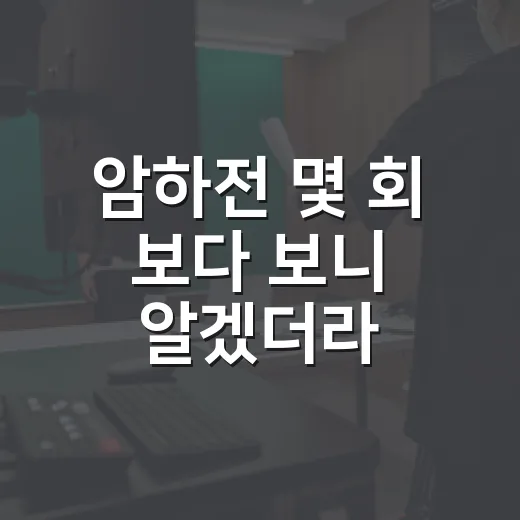 암하전 몇 회 보다 보니 알겠더라, 이 무협은 취향을 꽤 탄다 - 요약
