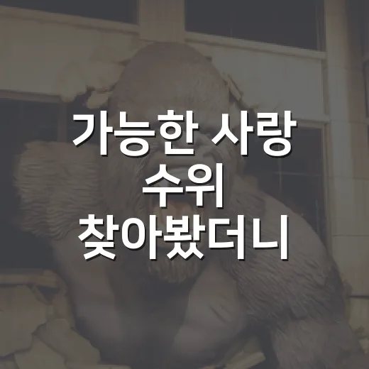 가능한 사랑 수위 찾아봤더니, 청불보다 더 신경 쓰이는 건 감정의 농도였다 - 요약