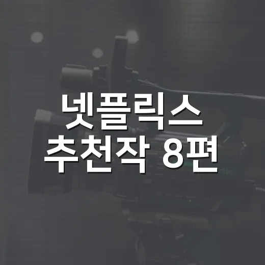 넷플릭스 추천작 8편, 1000편 넘게 본 사람이 다시 골라봤더니 - 요약