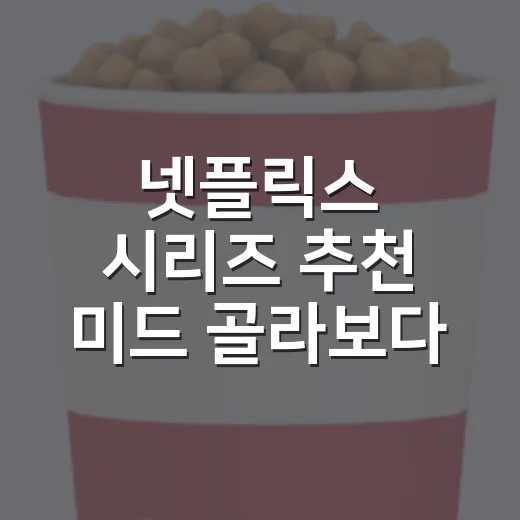 넷플릭스 시리즈 추천 미드 골라보다 밤이 길어졌다 - 요약