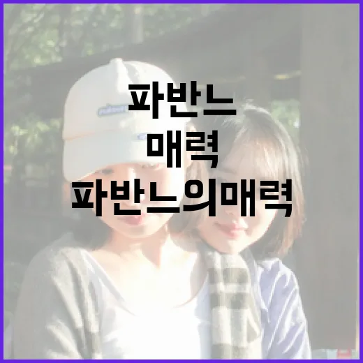 파반느의 매력을 발…