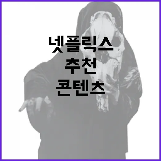 최고의 넷플릭스 콘텐츠를 추천받는 방법 - 요약