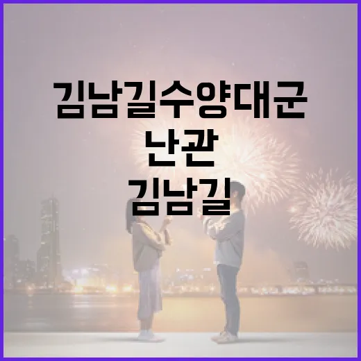 김남길 수양대군의 난관을 극복하는 방법 - 요약