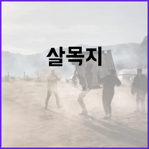 살목지를 효과적으로 활용하는 방법 - 요약