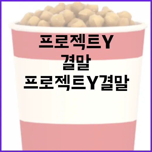 프로젝트Y 결말 이해하는 방법 - 요약