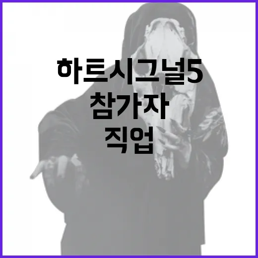 하트시그널5 참가자들의 직업과 나이를 공개하는 방법 - 요약