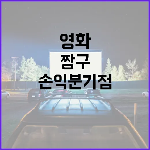 영화 '짱구'의 손익분기점 이해하기 - 요약