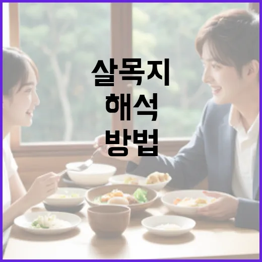 살목지를 정확히 해석하는 방법 - 요약