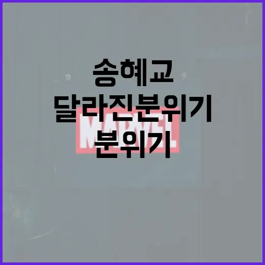 송혜교의 달라진 분위기를 확인하는 방법 - 요약