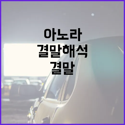 아노라 결말 해석: 이해를 돕는 방법 - 요약