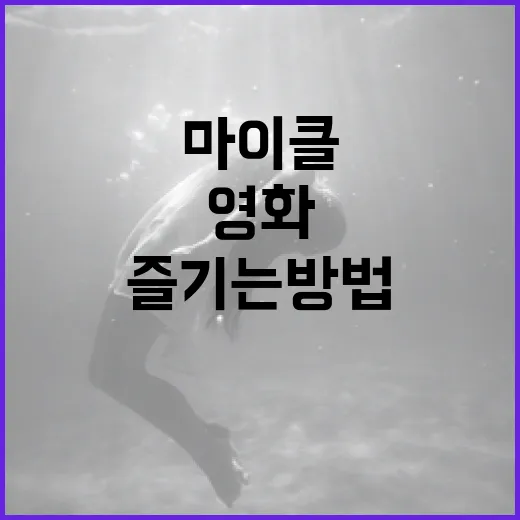 마이클 영화를 제대로 즐기는 방법 - 요약