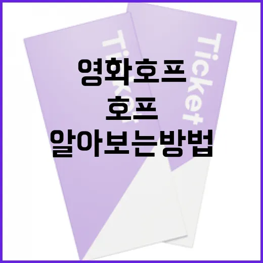 영화 호프에 대해 알아보는 방법 - 요약