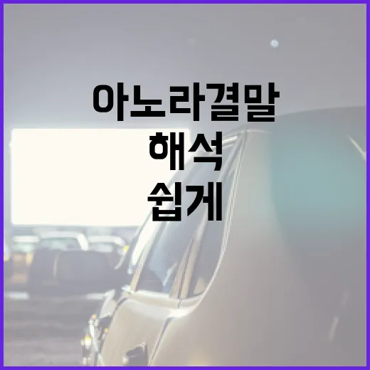 아노라 결말을 해석하는 방법: 이해하기 쉽게 - 요약