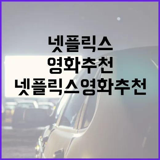 지루함 타파! 넷플릭스 영화 추천 리스트 - 요약
