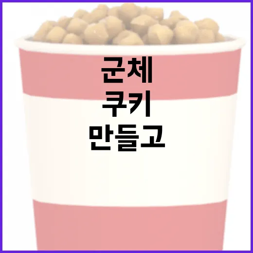 군체 쿠키, 어떻게 만들고 즐길까? - 요약