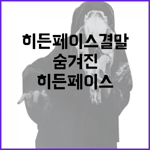 히든페이스 결말: 알고 보면 더 흥미로운 숨겨진 이야기 - 요약
