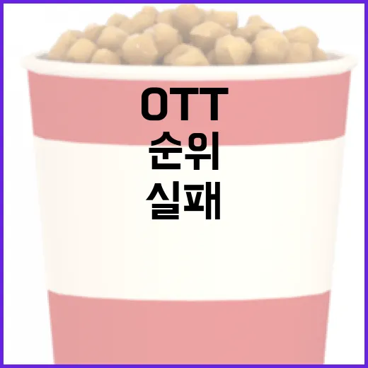 OTT순위만 보고 고르면 왜 자꾸 실패할까요? - 요약