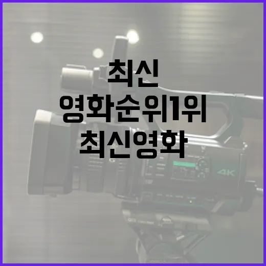 최신영화순위, 1위 영화만 보고 예매해도 괜찮을까요? - 요약