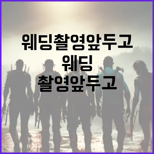 웨딩촬영 앞두고 어떤 준비가 가장 궁금하신가요? - 요약