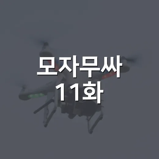 모자무싸 11화, 보기 전에 어디까지 알고 가면 좋을까요? - 요약
