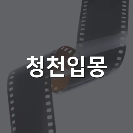 청천입몽, 영화처럼 보기 전에 어떤 작품인지 궁금하신가요? - 요약