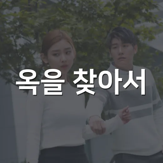 옥을 찾아서, 공개 전에 어떤 점을 알고 보면 좋을까요? - 요약