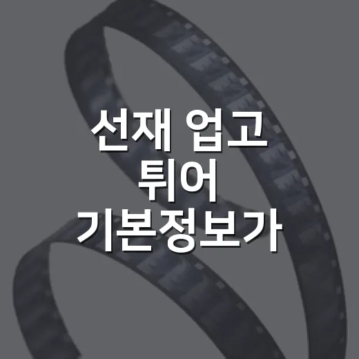 선재 업고 튀어 기본정보가 궁금하신가요? 보기 전 알아두면 좋은 포인트 - 요약