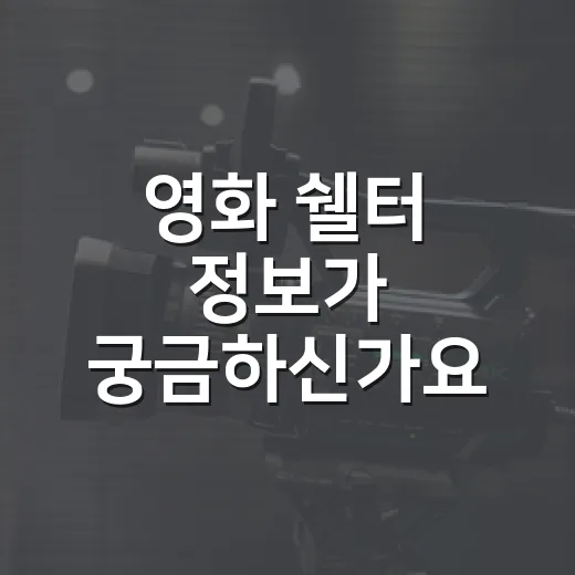영화 쉘터 정보가 궁금하신가요? 보기 전 알고 가면 좋은 포인트는요? - 요약