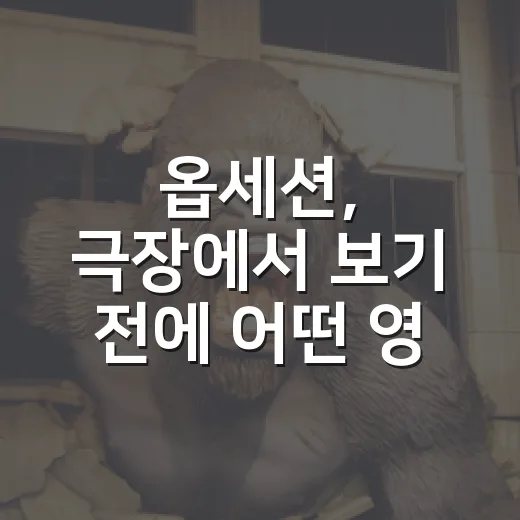 옵세션, 극장에서 보기 전에 어떤 영화인지 궁금하신가요? - 요약