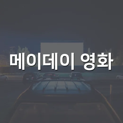 메이데이 영화, 극장 개봉작처럼 체크해야 할 포인트가 있을까요? - 요약