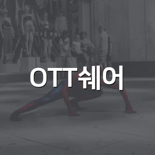 OTT쉐어, 정말 영화값 아끼는 선택일까요? - 요약