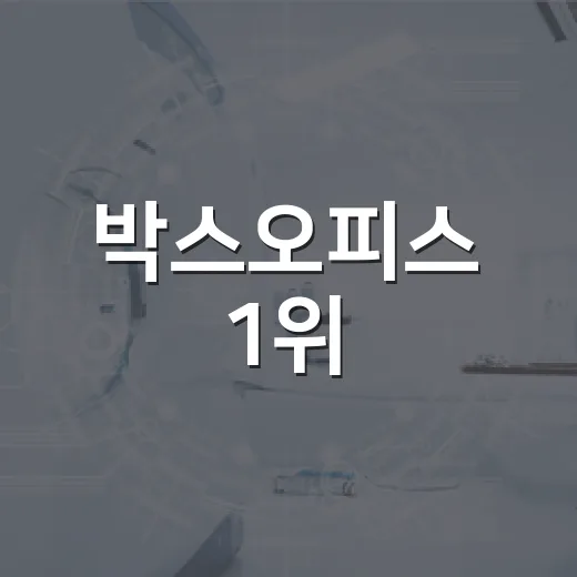 박스오피스 1위, 암살자(들)이 다시 오른 이유가 궁금하신가요? - 요약