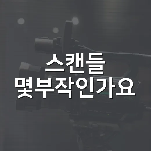 스캔들 몇부작인가요? 넷플릭스 8부작과 KBS 102부작은 어떻게 다를까요? - 요약