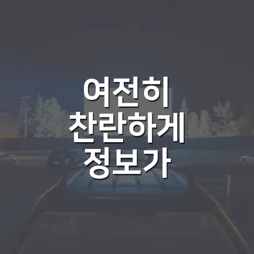 여전히 찬란하게 정보가 궁금하신가요? - 요약