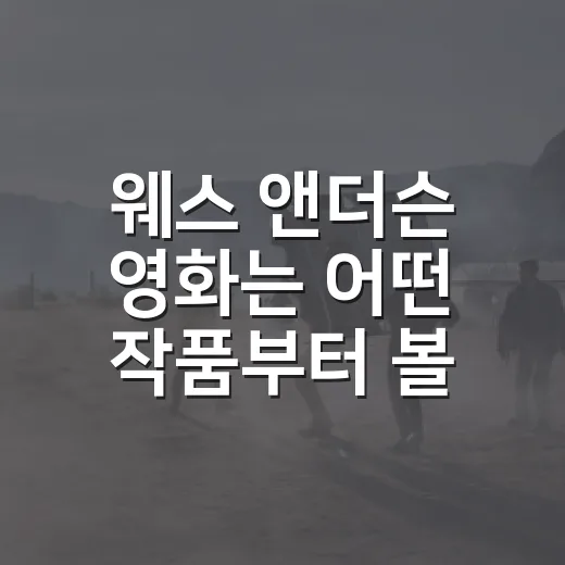 웨스 앤더슨 영화는 어떤 작품부터 볼까요? - 요약