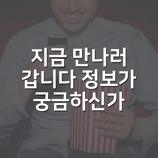 지금 만나러 갑니다 정보가 궁금하신가요? - 요약