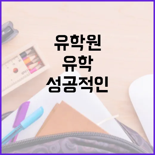 유학원을 통해 성공적인 해외 유학 준비하는 방법 - 요약