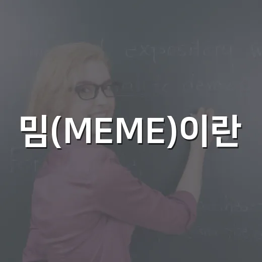 밈(MEME)이란? 문화의 새로운 언어를 이해하는 방법 - 요약