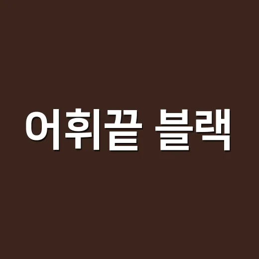 어휘끝 블랙, 고난도 단어장이라는데 우리 아이에게 맞을까요? - 요약