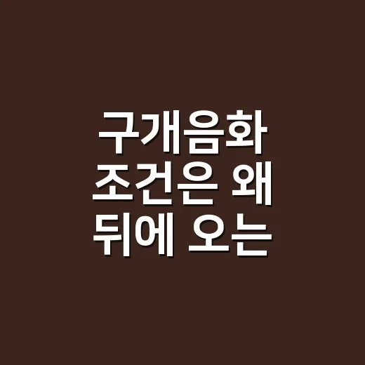 구개음화 조건은 왜 뒤에 오는 말까지 봐야 할까요? - 요약