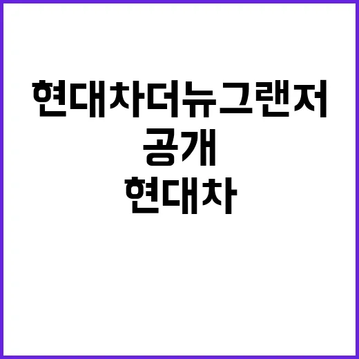 현대차 더 뉴 그랜저 공개, 구매 전 확인하는 방법 - 요약